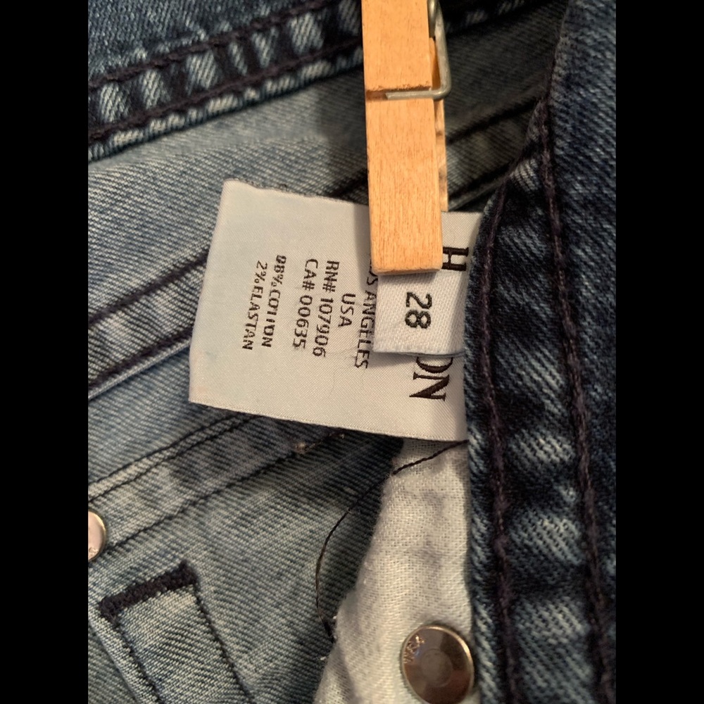 Hudson Made In USA Jeans - Picture 4 of 8